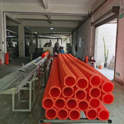 Zhongyuntech modello ZC-1800h HDPE plastica doppia parete quadrata/rettangolare/tubo corrugato di forma speciale Creazione della linea di estrusione/macchina