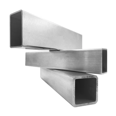 202 tubo quadrato piccolo in acciaio inox tubo quadrato Finitura lucida colore spazzolato 2b Ba 8K 6K, cucitura dritta Tubo quadrato per rack per provette saldato
