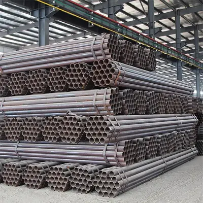 Alta qualità ASTM A106 A53 Sch40 Q235A Q235B Q345 8 mm 10mm API EMT fluido delicato acqua gas rotondo laminato a caldo Tubo in acciaio al carbonio