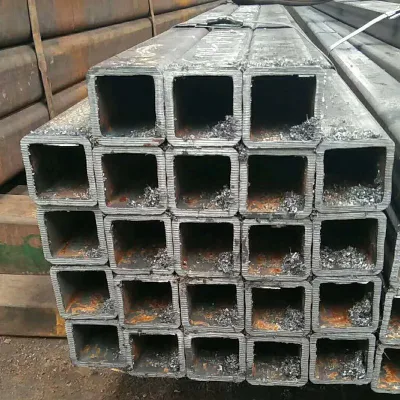 Tubo quadrato in carbonio senza saldatura di alta qualità ASTM A36 180*180*10 rettangolare Tubo in acciaio 150*250*10