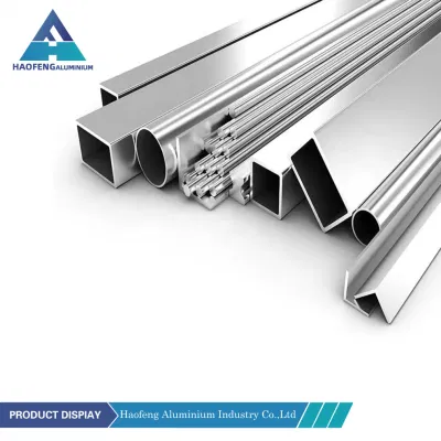 Tubo quadrato anodizzato/verniciato a polvere personalizzato/tubo/tubo/rettangolare/finestra e sportello/ estrusione in alluminio per Tenda parete costruzione decorazione industriale