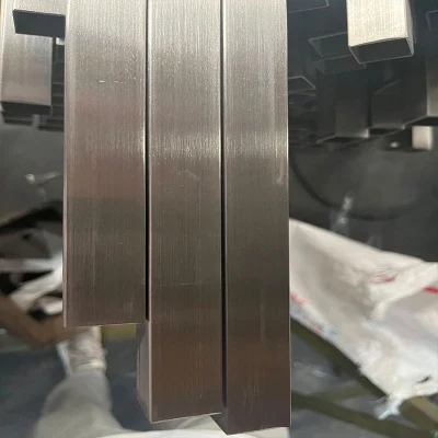 Utilizzato per costruire ripiani tubo quadrato 202 in acciaio inox piccolo Tubo quadrato 201 tubo quadrato in acciaio inox 50*50