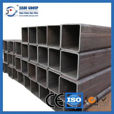 ASTM A500 GRB 75X75 tubo in carbonio a freddo cavo strutturale Sezione tubo in acciaio quadrato con profilo MS Mild per costruzioni