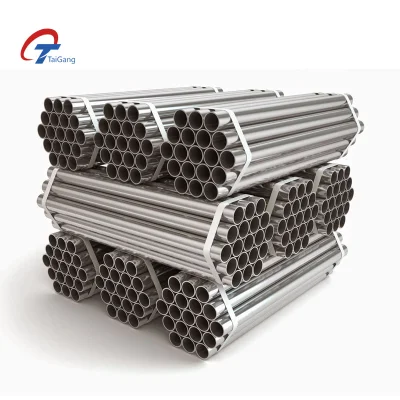 Tubi quadrati in acciaio ERW misure standard, tubi in acciaio galvanizzato quadrato pre-zincati tubo da 4&quot;