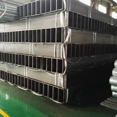 Trattamento termico standard En10219 grado S235JR S355JR S355joh S355j2h SHS Fabbrica di tubi quadrati lato destro