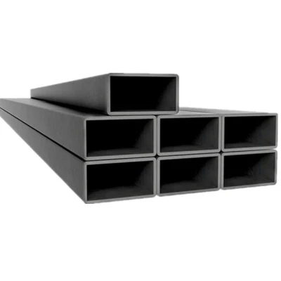 Trattamento termico standard En10219 grado S235JR S355JR S355joh S355j2h SHS Fabbrica di tubi quadrati lato destro