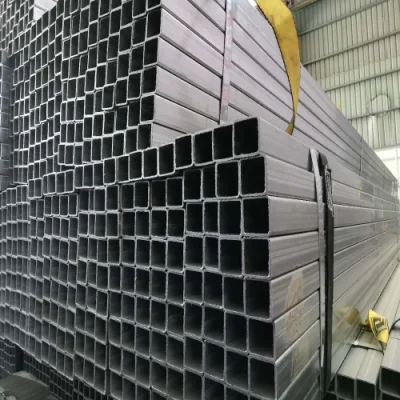 Sezioni strutturali tubi e tubi in acciaio al carbonio galvanizzato quadrato