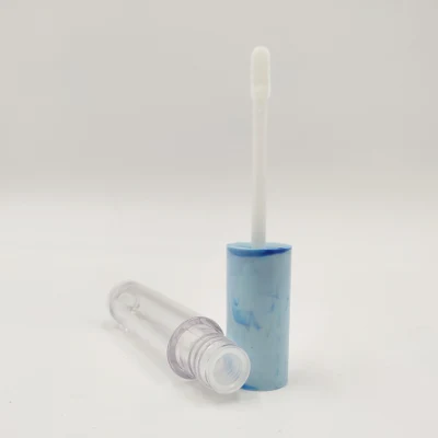 Tubo trasparente quadrato a labbro piccolo imballaggio in plastica con spazzola