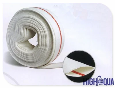 Tubo antincendio in tela di tela con rivestimento in PVC o gomma