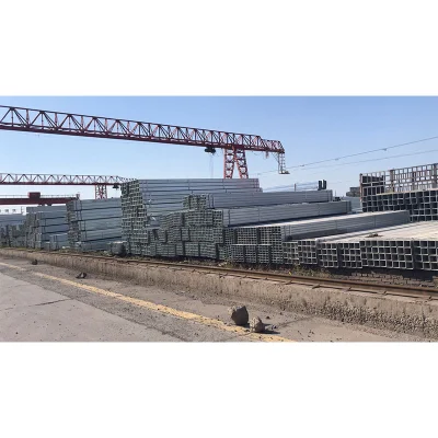 Acciaio zincato rettangolare con sezione cava SHS di alta qualità Tubo quadrato per tubi di Fence