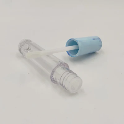 Tubo trasparente quadrato a labbro piccolo imballaggio in plastica con spazzola