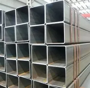 Tubo in acciaio quadrato pre-galvanizzato saldato al carbonio per applicazioni strutturali