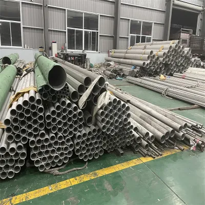ASTM A312 A204 304 316L tubo rettangolare rotondo ovale Duplex 309S 310S 2205 senza saldatura 410 420 430 cavo saldato Barra laminato a caldo/freddo 321 tubo in acciaio inox