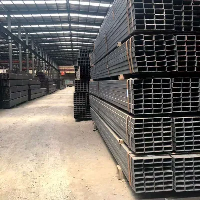 Carbon Steel Pipeline trasporto saldatura Prezzi strutturali ERW tubo quadrato Sezione cava