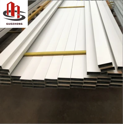 GB Standard 6063-T5 tubo quadrato in alluminio senza saldatura a parete sottile