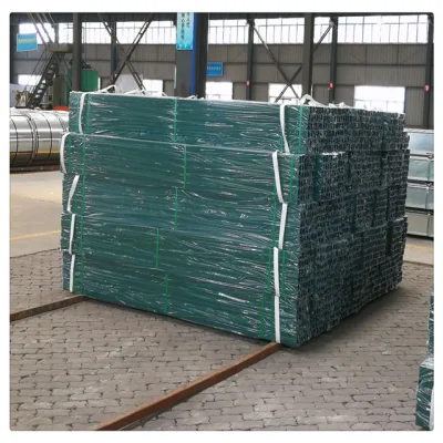 ST084 OEM Stk400/STK500 tubi corrugati quadrati in acciaio zincato tubo ferro tubo rettangolare tubo metallico