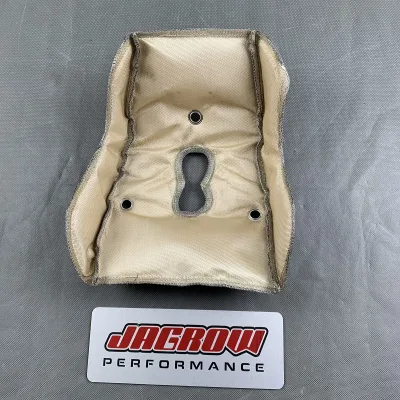 Coperta personalizzata in titanio carbon Turbo involucro ignifugo resistente alle alte temperature Tubo