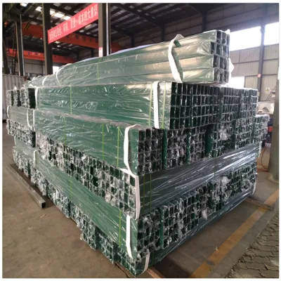 ST084 OEM Stk400/STK500 tubi corrugati quadrati in acciaio zincato tubo ferro tubo rettangolare tubo metallico