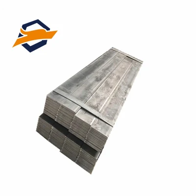 Grande stock per barre piatte in acciaio MS Q235 A36 S235JR Barra in acciaio al carbonio quadrata/rettangolare in ferro St37 laminata a caldo/imbutita a freddo mite Barra metallica rettangolare in acciaio