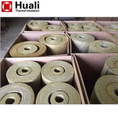 Isolamento acustico calore e freddo tubo di lana di roccia per Tubi in acciaio Insulationpopular3 acquirenti