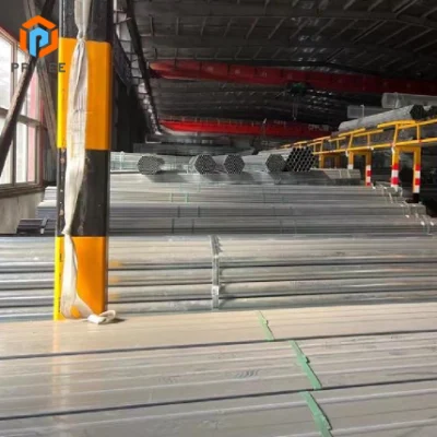 Prezzo tubo rettangolare tubo acciaio zincato per Carports