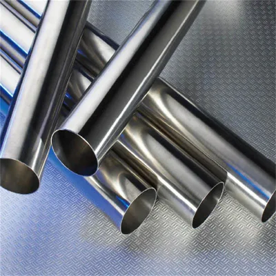 Tubo in acciaio inox rotondo/quadrato/rettangolare laminato a caldo a freddo ASTM 201 304 304L 316 316L 321 309S 310S 410 420 430 METALLO Tubo in acciaio inox saldato
