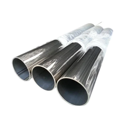 Tubo metallico AISI JIS inox, rettangolare, rotondo, SS 201 304 316 316L 321 309 310 410 420 430 caldo/freddo Tubo in acciaio inox laminato senza saldatura/saldato