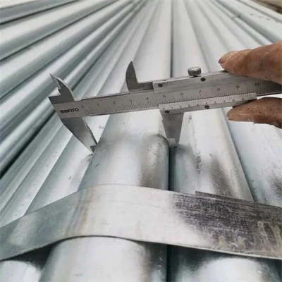 Tubo GI ASTM A106 A36 A53 BS cavo strutturale standard Sezioni tubo in acciaio zincato a caldo