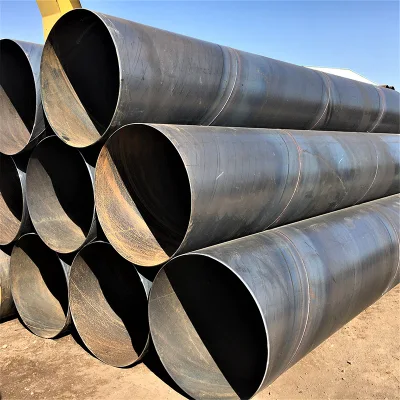 Tubo in acciaio per saldatura anticorrosione 3PE con sistema di scarico di grande diametro per olio E trasmissione del gas