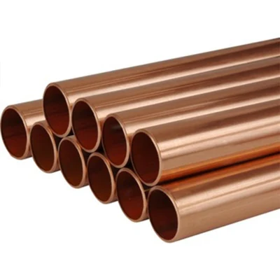 Bobina per tubi in rame C11000 C10200 C12000 C12200 diametro piccolo e grande Tubo in rame ovale rettangolare rotondo per frigorifero condizionatore d&prime;aria Ottone Astmb28 99.9%