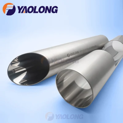 Tubo sanitario in acciaio inox con giunto Tp316 per concentratore evaporatore