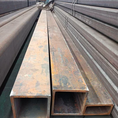 Q355b Q345b tubo rettangolare senza saldatura 16mn 200*300*16 ST52 saldato Tubo quadrato