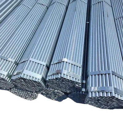 Tubo in acciaio zincato a caldo DX51D 40*40 saldato 20 PIEDI per Carport