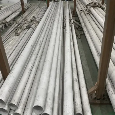 ASTM A312 A204 304 316L tubo rettangolare rotondo ovale Duplex 309S 310S 2205 senza saldatura 410 420 430 cavo saldato Barra laminato a caldo/freddo 321 tubo in acciaio inox