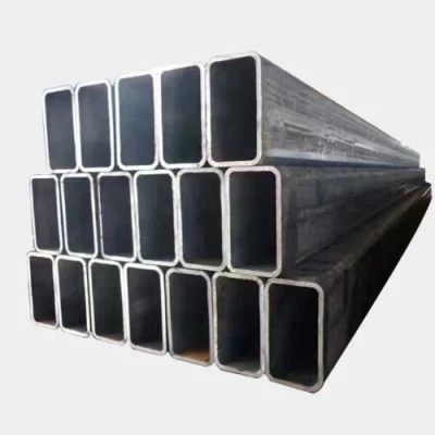 Prezzo di fabbrica 40X60 galvanizzato tubo rettangolare in metallo acciaio al carbonio strutturale Tubo quadrato