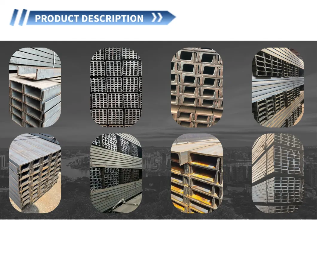 Hot Selling Custom Size I-Beam H-Beam Angle Steel Channel Steel Rebar Rectangular Tube for Construction Industry