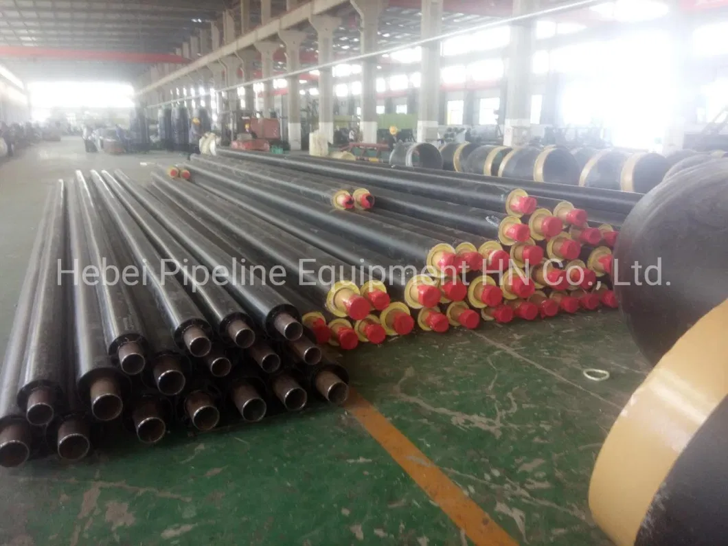 API 5L Prefabricated Buried Insulation Steel Pipe for Water Oil and Gas Transmission