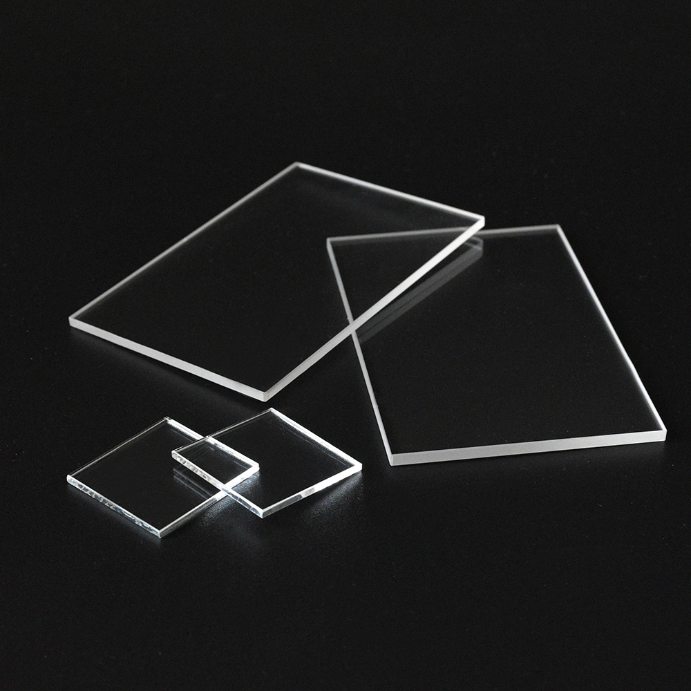Optical Transparent UV Quartz Glass Crystal Plate Jgs1/Square in Shape/Multi-Specification in Stock/Customised