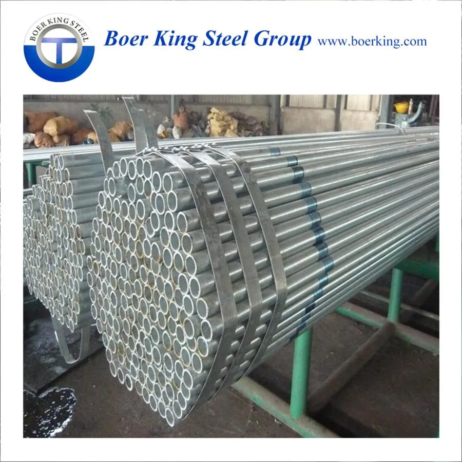 BS3059 En10083 Q195 Q235 Round Galvanized Steel Pipe DN40 DN50 Galvanized Structural Steel Tube for Industry