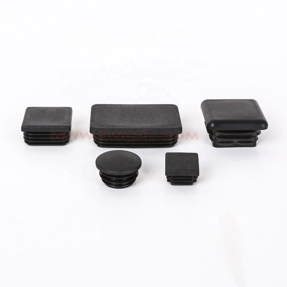 Manufacturer OEM Round/Square Shape Tube Plastic Hole Plug, Plastic End Caps for Chair Leg