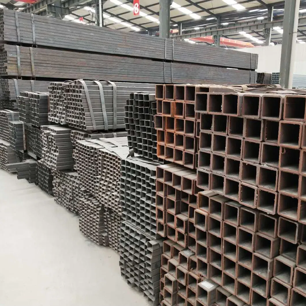 Alloy Galvanized ERW Spiral Welded Mild Steel Gi Rectangular Carbon Seamless Pipe Ms Carbon Steel Square Tube