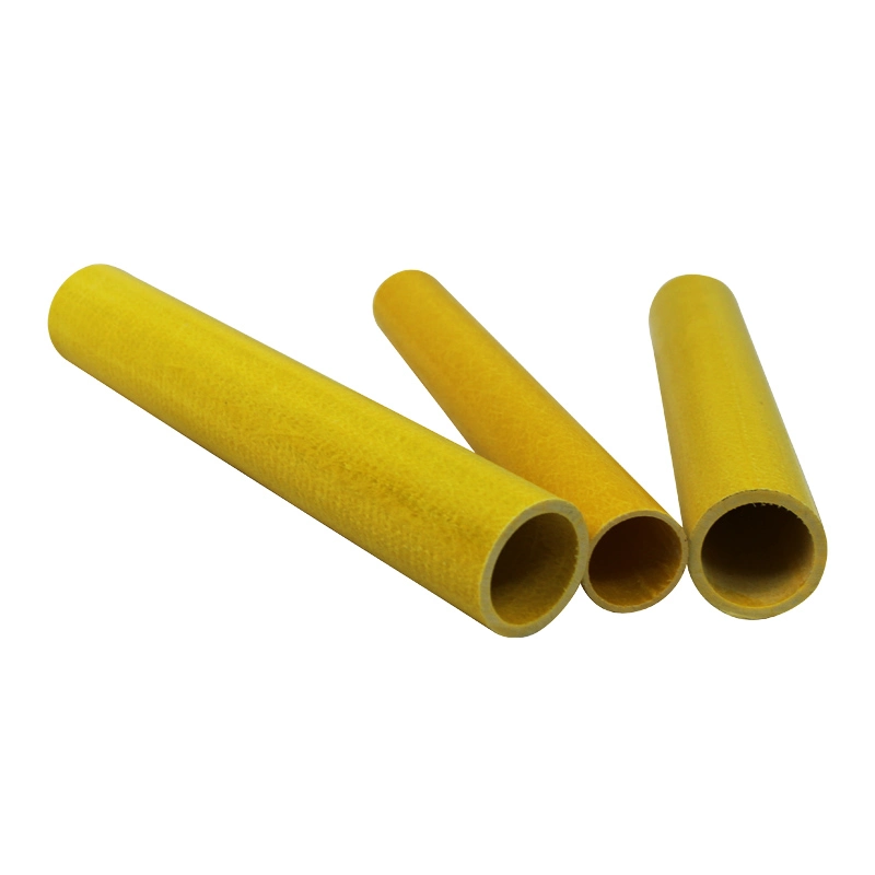 Structural Plastic Tube Pultruded Fiberglass Hollow Tubes Composite Plastic Round Tube