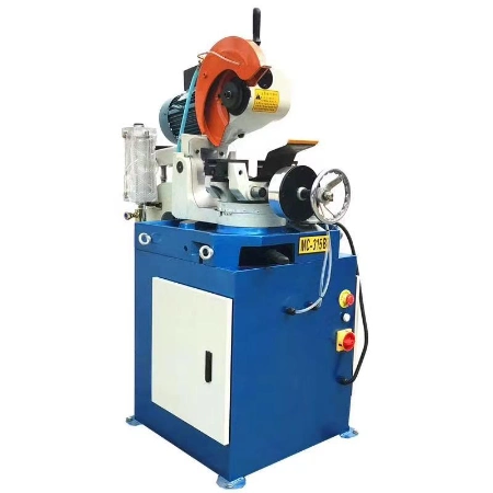 Air Operated Stainless Steel Metal Pipe Cutting Circular Saw Semi-Auto Square