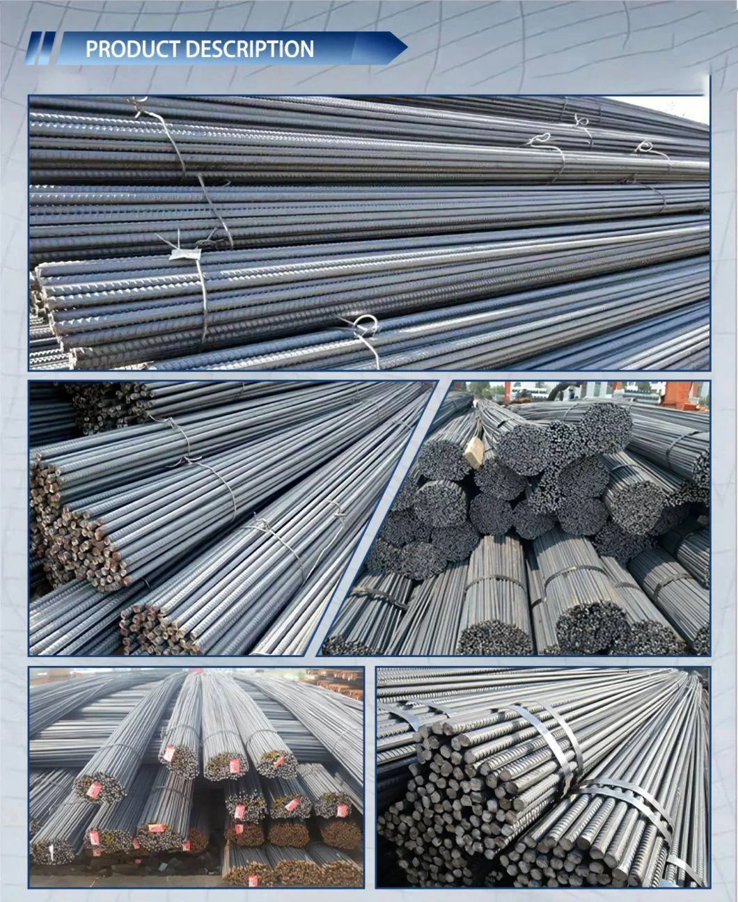 Hot Selling Custom Size I-Beam H-Beam Angle Steel Channel Steel Rebar Rectangular Tube for Construction Industry