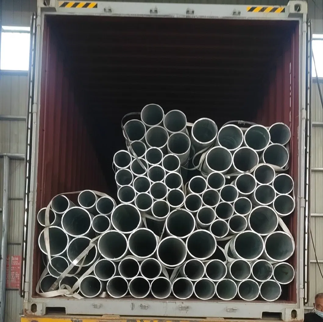 80X80X2mm Galvanized Perforated Material Gi Pipe Steel Square Tube