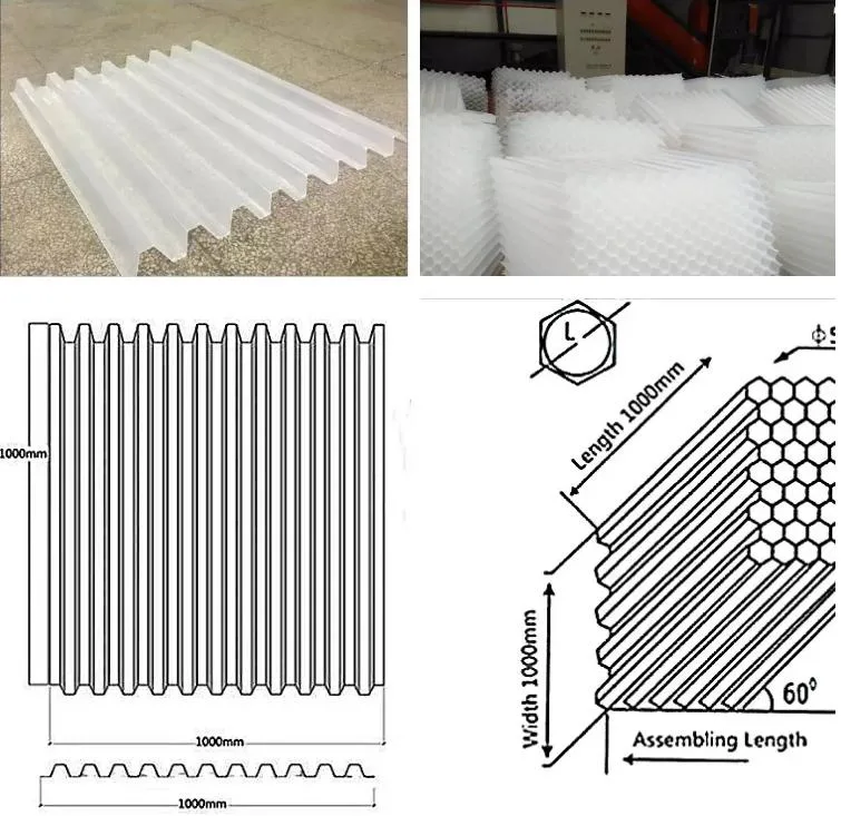 PP PVC Lamella Tube Settler Inclined Plate Clarifier for Water Treatment