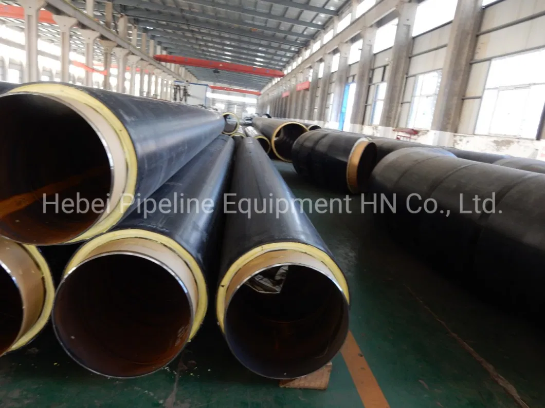 API 5L Prefabricated Buried Insulation Steel Pipe for Water Oil and Gas Transmission