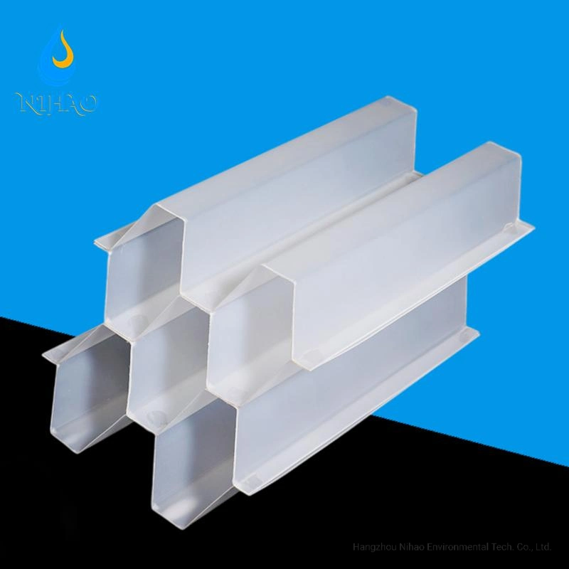 PP PVC Lamella Tube Settler Inclined Plate Clarifier for Water Treatment