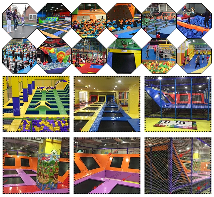 High Quality Adult Exercise Commercial Rectangle Indoor Trampolinepark