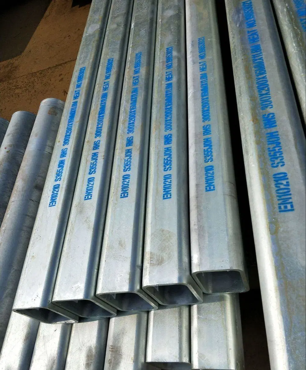 Rectangle/Square Gr. B ASTM A53 Hot Galvanized Steel Pipe